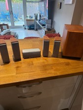 DENON 5:1  SPEAKER SET  SC-A500SD FORWARD SPEAKER 100W  + SUBWOOFER 6Ω