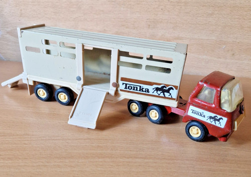 Tonka truck horse box - tonka,
