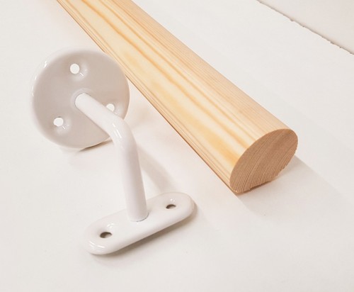 Pine mopstick round - , stair