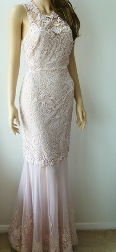 Lipsy vip maxi natural lace - maxi,