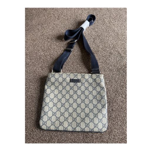 Gucci canvas zip crossbody - gg,
