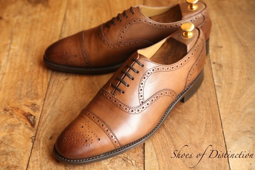 Barker tan brown leather - barker,