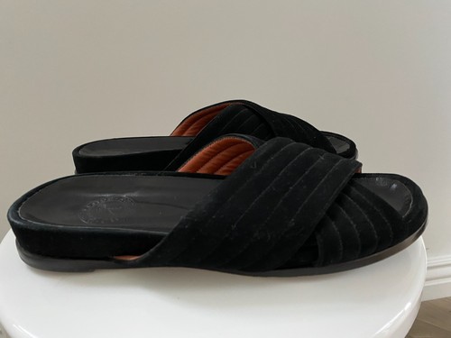 Penelope chilvers black - black, suede