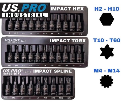 Pro impact hex torx spline - pro,
