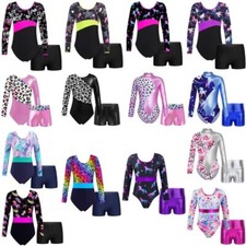 Girls Long Sleeved Gymnastics