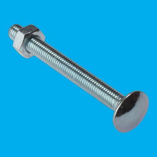 M10 100mm carriage - 5x, bolt