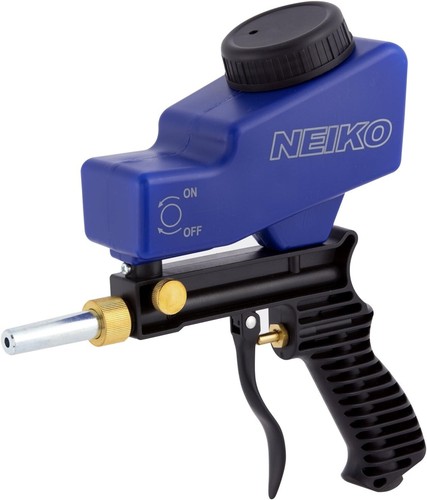 Air sand blaster gun remove - gun,
