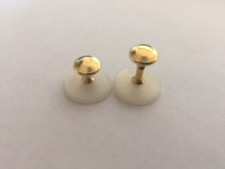 Collar studs for detachable collar front and back stud