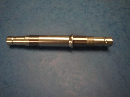 Triumph front wheel spindle - front,