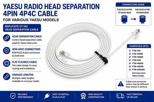 Ham radio extension cable - radio, for