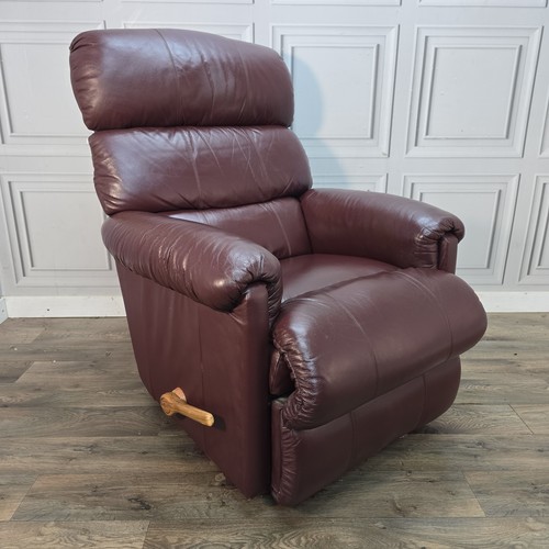 Boy leather armchair - la-z,