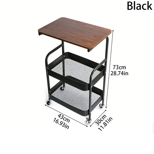 Tier steel storage trolley - 3,