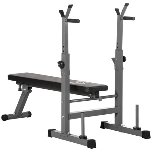 Homcom adjustable weight bench - adjustable,