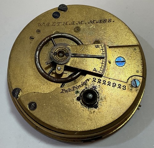 Waltham mass pocket watch - waltham.mass,