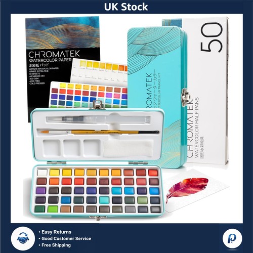 Vibrant watercolour paint set - vibrant,