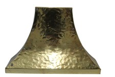 Antique Brass Finish Metal Fireplace/Stove Hood
