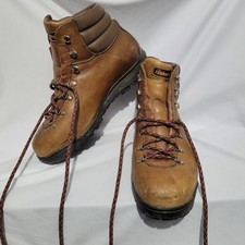 Zamberlan Boots Mens Size 10 EU 44 Broen Leather Walking Hiking Italy Vibram