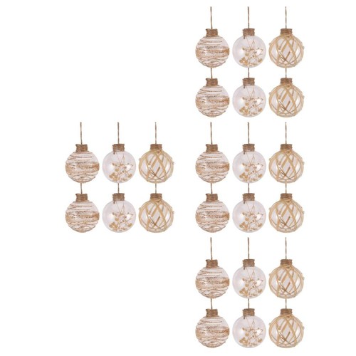 Pcs transparent baubles - pcs,