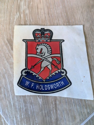 Holdsworth bicycle headbadge - headbadge, x