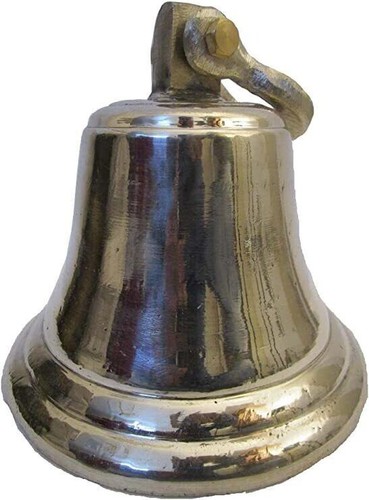 Brass bell fully - brass, made
