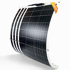 200W 300W 1000W Watt 12V Volt Flexible Mono Solar Panel Boat RV Campervan Marine