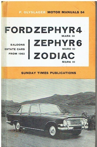 Ford zephyr mk3 - 4, ,