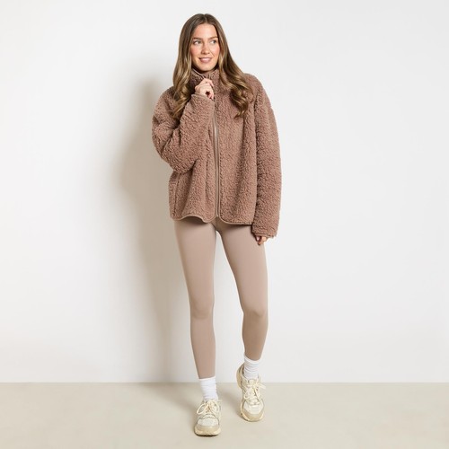 Ohs teddy fleece jacket - jacket, coat