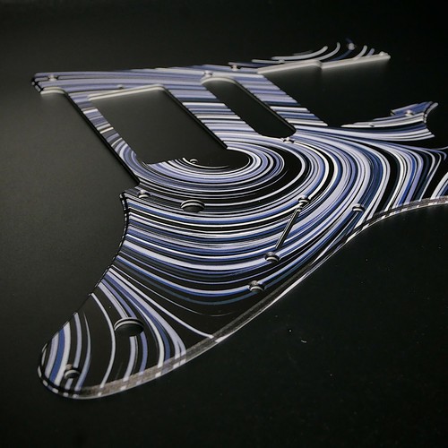 Ibanez series pickguard - rg, •
