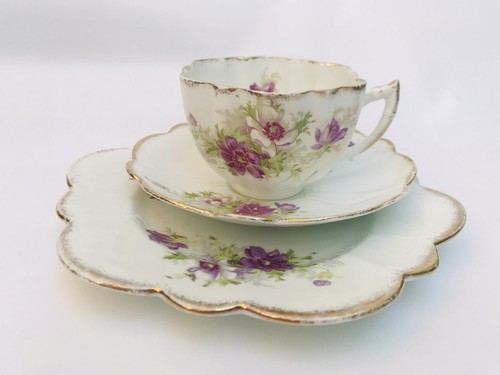 Victorian 19th floral tea - victorian,