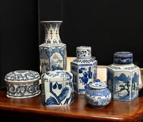 Collection chinese pots - collection,