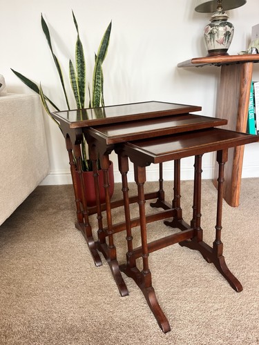 Set vintage wooden - of, 3