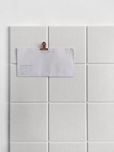 Felt notice board - felt, 12