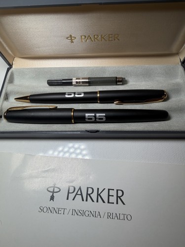 Parker sonnet matte black gold - black,