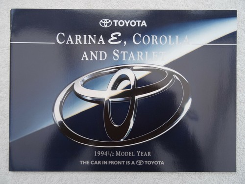 Toyota brochure 1994 - 1994, :starlet