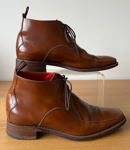 Jeffery west tan leather ankle - west,