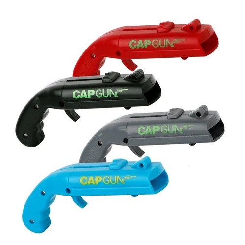 Cap gun beer bottle opener - beer,