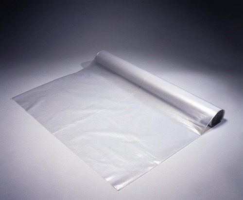 Clear builders thin polythene - clear,