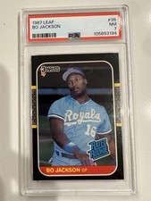 1987 Leaf Canadian - Rated Rookies Bo Jackson #35 (RC)