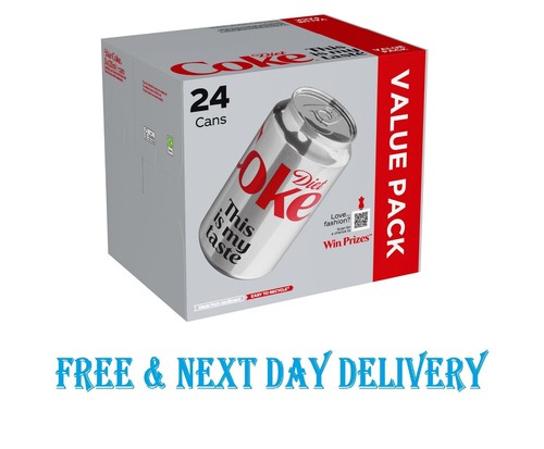 Diet coke can cola - coke, box