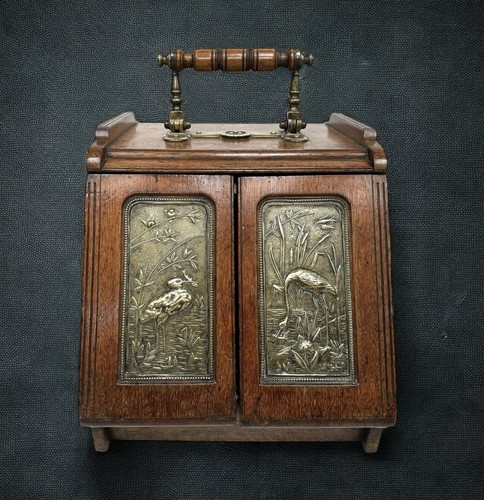 Victorian oak brass - victorian,