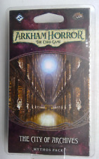 ARKHAM HORROR CARD GAME ~ CITY OF ARCHIVES EXPANSION BRAND NEW