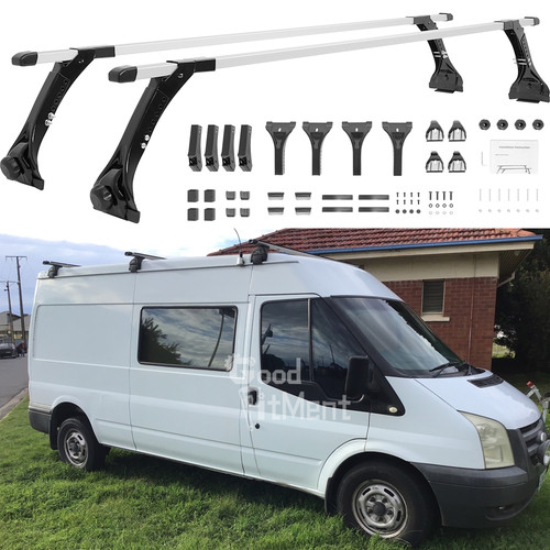 Rain gutter roof rack - 63",