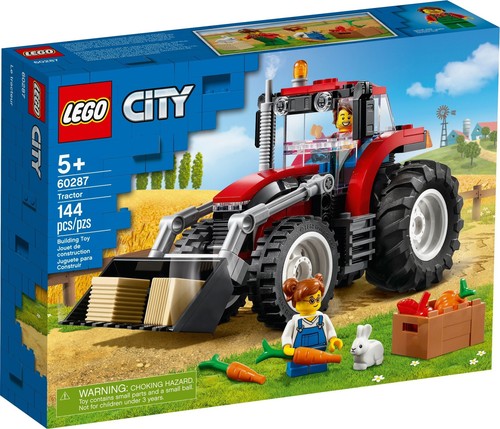Lego city tractor - city, "tractor"