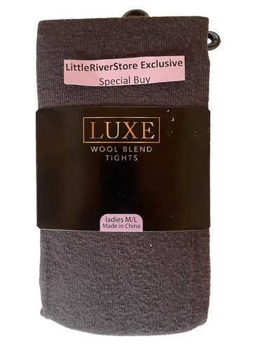 Luxe wool blend tights - wool,