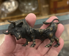 AUSTRIAN VIENNA BRONZE BULL COW PIN CUSHION