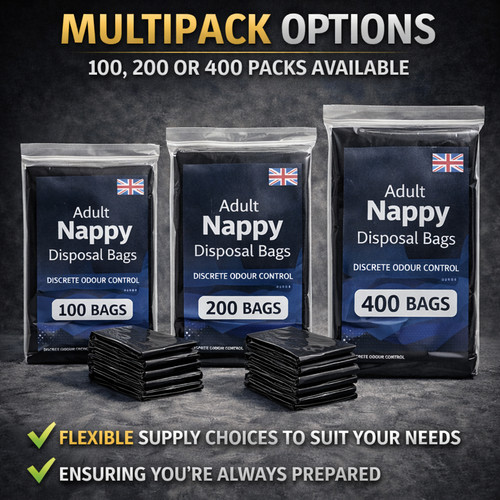 Adult nappy disposal - adult, bags