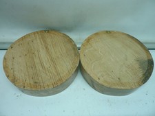Quarter sawn wormy Oak pair