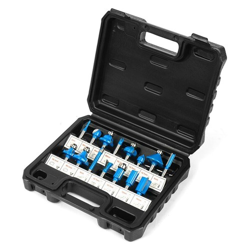 15pcs inch shank router - 1/4,