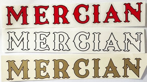 Mercian downtube decal - mercian,