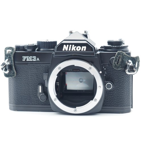 Nikon fm3a black film camera - nikon,